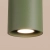 Plafon ORBIS 1 zielona oliwka SL.2102 - Sollux