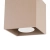 Plafon QUAD 1 taupe SL.2107 - Sollux