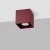 Plafon QUAD 1 burgund SL.2111 - Sollux