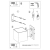 Kinkiet QUAD 1 burgund SL.2112 - Sollux
