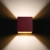 Kinkiet QUAD 1 burgund SL.2112 - Sollux