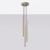 Lampa wisząca stalowa taupe 3-punktowa z serii PASTELO SL.2119 - Sollux Lighting