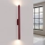Kinkiet stalowy burgundowy 2-punktowy 50cm z serii PASTELO SL.2124 - Sollux Lighting