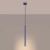 Lampa wisząca stalowa ultramaryna 1-punktowa PASTELO 1 z serii PASTELO SL.2125 - Sollux Lighting