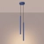 Lampa wisząca stalowa ultramaryna 2-punktowa z serii PASTELO SL.2126 - Sollux Lighting