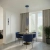 Kinkiet stalowy ultramarynowy 2-punktowy PASTELO 2 z serii PASTELO SL.2128 - Sollux Lighting