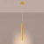 Lampa wisząca stalowa żółta regulowana PASTELO 1 z serii PASTELO SL.2137 - Sollux Lighting