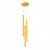 Lampa wisząca stalowa żółta 3-punktowa PASTELO 3P SL.2139 - Sollux Lighting