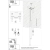 Lampa wisząca stalowa czerwona 3-punktowa z serii PASTELO SL.2143 - Sollux Lighting