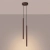 Lampa wisząca stalowa brązowa 2-punktowa z serii PASTELO SL.2146 - Sollux Lighting