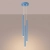Lampa wisząca stalowa błękitna 3-punktowa PASTELO 3P SL.2151 - Sollux Lighting
