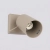 Kinkiet stalowy taupe prostokątny 16cm RING SL.2153 - Sollux Lighting
