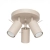 Plafon stalowy taupe 3-punktowy RING z serii RING SL.2156 - Sollux Lighting