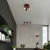 Plafon stalowy burgundowy 3-punktowy z serii RING SL.2162 - Sollux Lighting