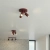 Plafon stalowy burgundowy 3-punktowy z serii RING SL.2162 - Sollux Lighting