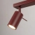 Plafon stalowy burgundowy 4-punktowy 80cm RING z serii RING SL.2163 - Sollux Lighting