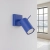 Kinkiet aluminiowy kulisty ultramaryna 16cm z serii RING SL.2165 - Sollux Lighting