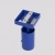 Kinkiet aluminiowy kulisty ultramaryna 16cm z serii RING SL.2165 - Sollux Lighting