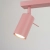 Plafon stalowy różowy 6-punktowy 118cm RING 6L SL.2176 - Sollux Lighting