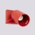 Kinkiet stalowy czerwony regulowany 16cm RING SL.2189 - Sollux Lighting