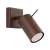 Kinkiet stalowy okrągły brązowo-czarny 15cm RING SL.2195 - Sollux Lighting