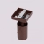 Kinkiet stalowy okrągły brązowo-czarny 15cm RING SL.2195 - Sollux Lighting