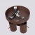 Plafon stalowy brązowy 3-punktowy regulowany RING 3P SL.2198 - Sollux Lighting