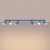Plafon stalowy błękitny podłużny 6-punktowy z serii RING SL.2206 - Sollux Lighting