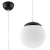 Lampa wisząca UGO 20 czarna SL.2210 - Sollux