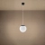 Lampa wisząca UGO 20 czarna SL.2210 - Sollux