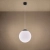 Lampa wisząca UGO 30 czarna SL.2211 - Sollux