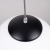 Lampa wisząca UGO 30 czarna SL.2211 - Sollux