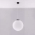 Lampa wisząca UGO 40 czarna SL.2212 - Sollux