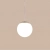 Lampa wisząca UGO 20 taupe SL.2216 - Sollux
