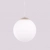 Lampa wisząca UGO 30 taupe SL.2217 - Sollux