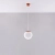 Lampa wisząca UGO 20 ochra czerwona SL.2219 - Sollux