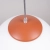 Lampa wisząca UGO 40 ochra czerwona SL.2221 - Sollux
