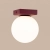 Plafon YOLI 1 burgund SL.2250 - Sollux