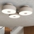 Plafon kwadratowy stalowy taupe 30cm 4-punktowy OMIQ SL.2279 - Sollux Lighting