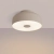 Plafon kwadratowy stalowy taupe 30cm 4-punktowy OMIQ SL.2279 - Sollux Lighting