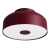 Plafon okrągły aluminiowy 4-punktowy OMIQ burgund SL.2280 - Sollux Lighting