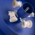 Plafon stalowy kulisty ultramaryna 4-punktowy OMIQ SL.2281 - Sollux Lighting