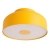 Plafon stalowy kwadratowy żółty 4-punktowy OMIQ SL.2284 - Sollux Lighting