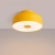 Plafon stalowy kwadratowy żółty 4-punktowy OMIQ SL.2284 - Sollux Lighting