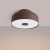 Plafon stalowy kwadratowy brązowy 30cm 4-punktowy OMIQ SL.2286 - Sollux Lighting