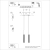 Lampa wisząca KARBON 2 burgund SL.2301 - Sollux