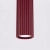 Lampa wisząca KARBON 3L burgund SL.2302 - Sollux