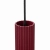 Lampa wisząca KARBON 3P burgund SL.2303 - Sollux