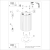 Plafon aluminiowy kwadratowy ultramaryna 10cm z serii KARBON SL.2306 - Sollux Lighting