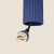 Lampa wisząca KARBON 2 ultramaryna SL.2312 - Sollux